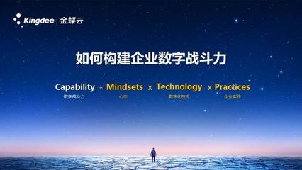 金蝶賦能中小企業，以數字化重塑發展新引擎